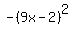 -%289x+-2%29%5E2