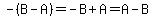 -%28B+-+A%29=-B%2BA=A-B