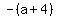 -%28a%2B4%29