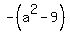 -%28a%5E2-9%29