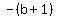 -%28b%2B1%29