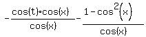-%28cos%28t%29cos%28x%29%29%2Fcos%28x%29+-+%281-cos%5E2%28x%29%29%2Fcos%28x%29