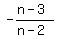 -%28n-3%29%2F%28n-2%29