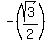 -%28sqrt%283%29%2F2%29