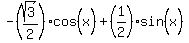 -%28sqrt%283%29%2F2%29cos%28x%5E%22%22%29%2B%281%2F2%29sin%28x%5E%22%22%29