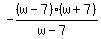 -%28w-7%29%2A%28w%2B7%29%2F%28w-7%29