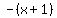 -%28x%2B1%29