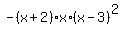 -%28x%2B2%29%2Ax%2A%28x-3%29%5E2