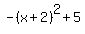 -%28x%2B2%29%5E2%2B5