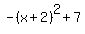 -%28x%2B2%29%5E2%2B7