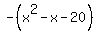 -%28x%5E2-x-20%29