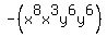 -%28x%5E8x%5E3y%5E6y%5E6%29