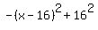 -%28x-16%29%5E2+%2B+16%5E2