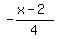 -%28x-2%29%2F4