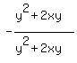 -%28y%5E2%2B2xy%29%2F%28y%5E2%2B2xy%29