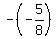 -+%28-+5%2F8%29