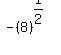 -+%288%29%5E%281%2F2%29