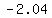 -+2.04