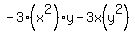 -+3%28x%5E2%29y+-+3x%28y%5E2%29