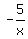 -+5%2Fx