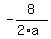 -+8%2F%282%2Aa%29