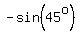 -+sin+%2845%5Eo%29