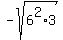-+sqrt%286%5E2+%2A+3%29