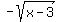 -+sqrt%28x+-+3%29