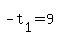 -+t%5B1%5D+=+9