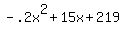 -.2x%5E2+%2B+15x+%2B+219+