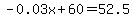-0.03x%2B60+=+52.5