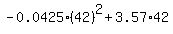 -0.0425%2842%29%5E2%2B3.57%2A42+
