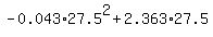 -0.043%2A27.5%5E2%2B2.363%2A27.5