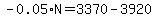 -0.05%2AN=3370-3920