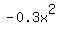 -0.3x%5E2