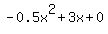 -0.5x%5E2%2B3x%2B0