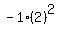 -1%282%29%5E2