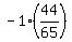-1%2844%2F65%29