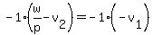 -1%28w%2Fp-v%5B2%5D%29=-1%28-v%5B1%5D%29