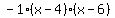 -1%28x-4%29%28x-6%29