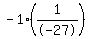 -1%2A%281%2F-27%29