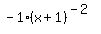 -1%2A%28x%2B1%29%5E%28-2%29