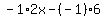 -1%2A2x-%28-1%296