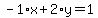 -1%2Ax%2B2%2Ay=1