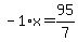 -1%2Ax=95%2F7