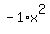 -1%2Ax%5E2