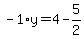 -1%2Ay=4-5%2F2