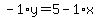 -1%2Ay=5-1%2Ax