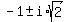 -1%2B-i%2Asqrt%282%29