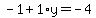 -1%2B1%2Ay=-4